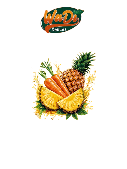 Bouteille Ananas Carotte