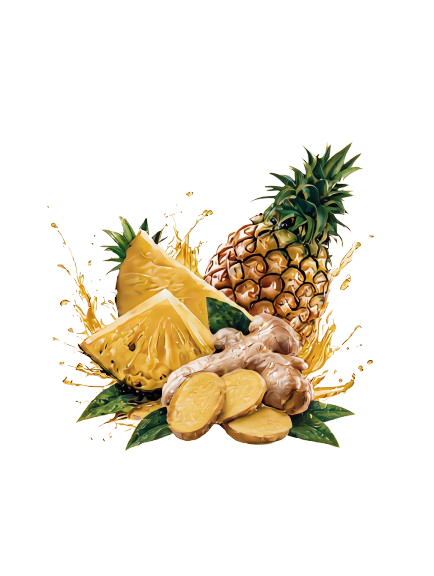 Bouteille Ananas Gingembre