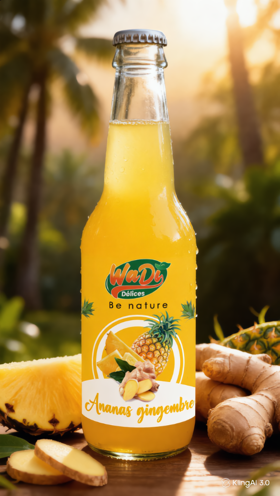 Ananas Gingembre — WaDi Délices